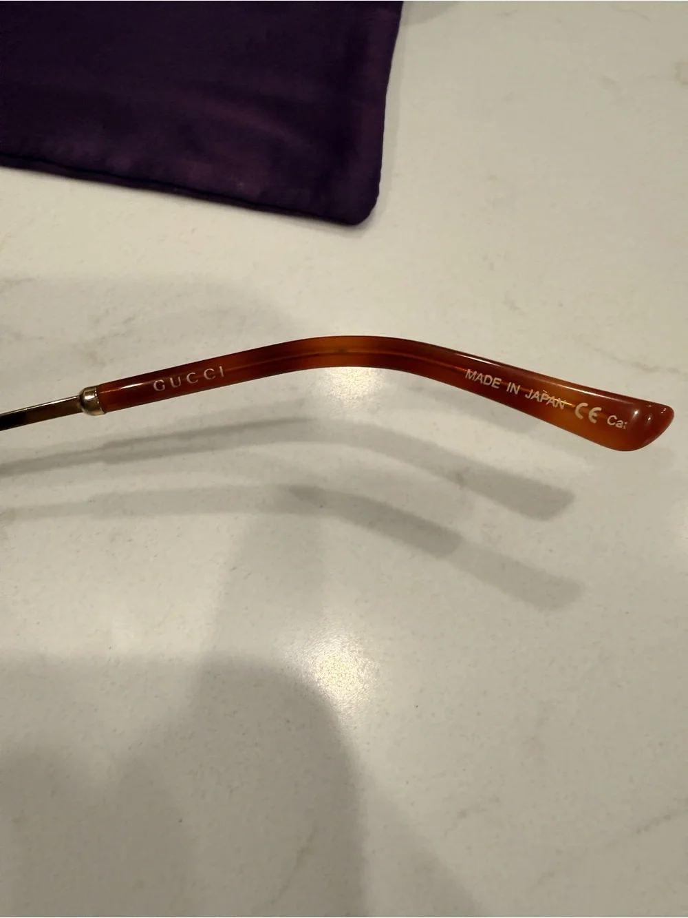 EUC – Gucci Women's Sunglasses - GG0850SK 004 – Havana Brown